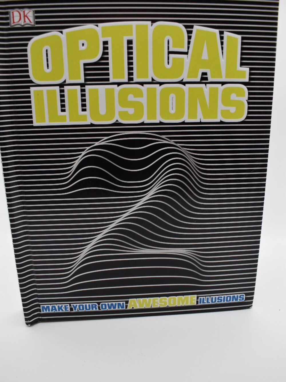 DK Optical Illusions Hardcover Interactive Activity Book 3D Visual Tricks
